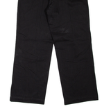 CALVIN KLEIN JEANS Womens Trousers Black Loose Straight W30 L27