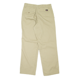 DICKIES Workwear Mens Trousers Beige Regular Straight W30 L30
