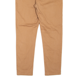 KANGOL Chino Mens Trousers Beige Slim Tapered W34 L30