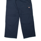 DICKIES Workwear Mens Trousers Blue Loose Straight W30 L30