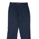 DICKIES Workwear Womens Trousers Blue Slim Tapered W29 L30