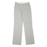 DICKIES Workwear Womens Trousers Grey Relaxed Straight W30 L32