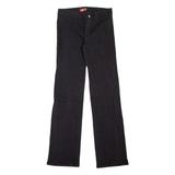 DICKIES Workwear Womens Trousers Black Regular Bootcut W28 L32