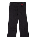 DICKIES Workwear Womens Trousers Black Regular Bootcut W28 L32
