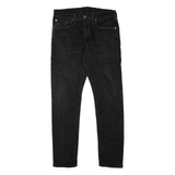 LEVI'S 512 Jeans Mens Black Slim Tapered W31 L29