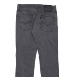 LEVI'S 511 Jeans Mens Grey Slim Straight W30 L30