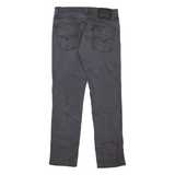 LEVI'S 511 Jeans Mens Grey Slim Straight W30 L30