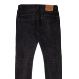 LEVI'S 501S Jeans Mens Black Skinny Straight W32 L32