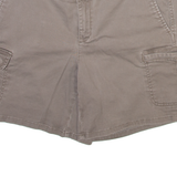 TOMMY HILFIGER Womens Casual Shorts Grey L W34