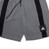 ADIDAS Mens Casual Shorts Grey Relaxed L W32