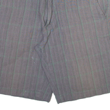 CARHARTT Mens Casual Shorts Grey Check L W36
