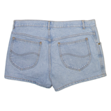 Womens Denim Shorts Blue L W34