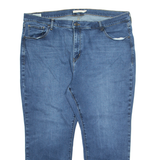 LEVI'S Womens Jeans Blue Relaxed Tapered Stone Wash W48 L27