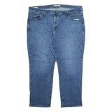 LEVI'S Womens Jeans Blue Relaxed Tapered Stone Wash W48 L27