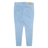 LEVI'S Womens Jeans Blue Regular Tapered Stone Wash W36 L32