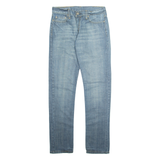 LEVI'S Womens Jeans Blue Regular Tapered Stone Wash W26 L32