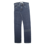 LEVI'S Womens Jeans Blue Regular Tapered W28 L30