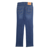 LEVI'S Womens Jeans Blue Regular Tapered Stone Wash W26 L28