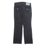 TRUE RELIGION Mens Jeans Grey Regular Straight W33 L33