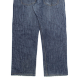 DIESEL Mens Jeans Blue Regular Straight Stone Wash W32 L25