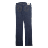 TRUE RELIGION Womens Jeans Blue Slim Straight W27 L33