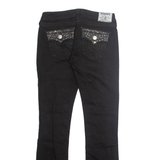 TRUE RELIGION Womens Jeans Black Regular Straight W28 L32