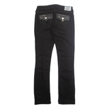 TRUE RELIGION Womens Jeans Black Regular Straight W28 L32