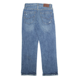 TOMMY HILFIGER Mens Jeans Blue Regular Straight Stone Wash W30 L32