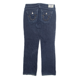 TRUE RELIGION Womens Jeans Blue Regular Straight W31 L29