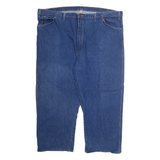 DICKIES Mens Jeans Blue Relaxed Straight W50 L27