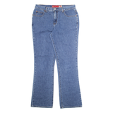 GUESS JEANS Womens Jeans Blue Regular Straight W32 L32