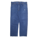 DICKIES Mens Jeans Blue Regular Straight W40 L30