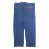 DICKIES Mens Jeans Blue Regular Straight W40 L30