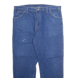 DICKIES Mens Jeans Blue Regular Straight W40 L30