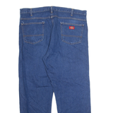 DICKIES Mens Jeans Blue Regular Straight W40 L30