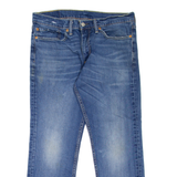 LEVI'S 511 Jeans Mens Blue Slim Straight Stone Wash W32 L26