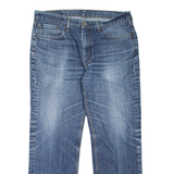 LEVI'S 514 Jeans Mens Blue Slim Straight Stone Wash W36 L30