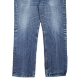 LEVI'S 514 Jeans Mens Blue Slim Straight Stone Wash W36 L30