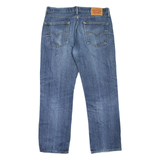 LEVI'S 514 Jeans Mens Blue Slim Straight Stone Wash W36 L30