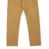 LEVI'S 502 Jeans Mens Beige Regular Tapered W30 L27