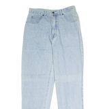 TEDDY'S Womens Jeans Blue Regular Tapered 90s W28 L29