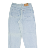 TEDDY'S Womens Jeans Blue Regular Tapered 90s W28 L29