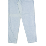 TEDDY'S Womens Jeans Blue Regular Tapered 90s W28 L29