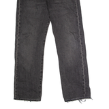 LEVI'S Womens Jeans Black Regular Boyfriend Charcoal Wash W26 L28