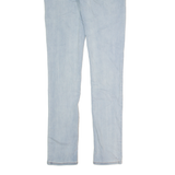 LEVI'S Girls Jeans Blue Slim Tapered Stone Wash W28 L32