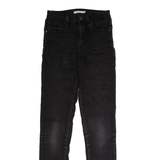 LEVI'S 721 High Rise Womens Jeans Black Regular Skinny W27 L32