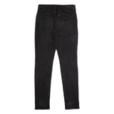 LEVI'S Slight Curve Womens Jeans Black Slim Skinny Charcoal Wash W28 L32