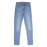 LEVI'S 721 High Rise Womens Jeans Blue Regular Skinny Stone Wash W27 L30