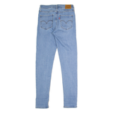 LEVI'S 721 High Rise Womens Jeans Blue Regular Skinny Stone Wash W27 L30