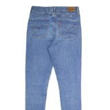 LEVI'S 720 High Rise Super Womens Jeans Blue Straight Stone Wash W30 L30